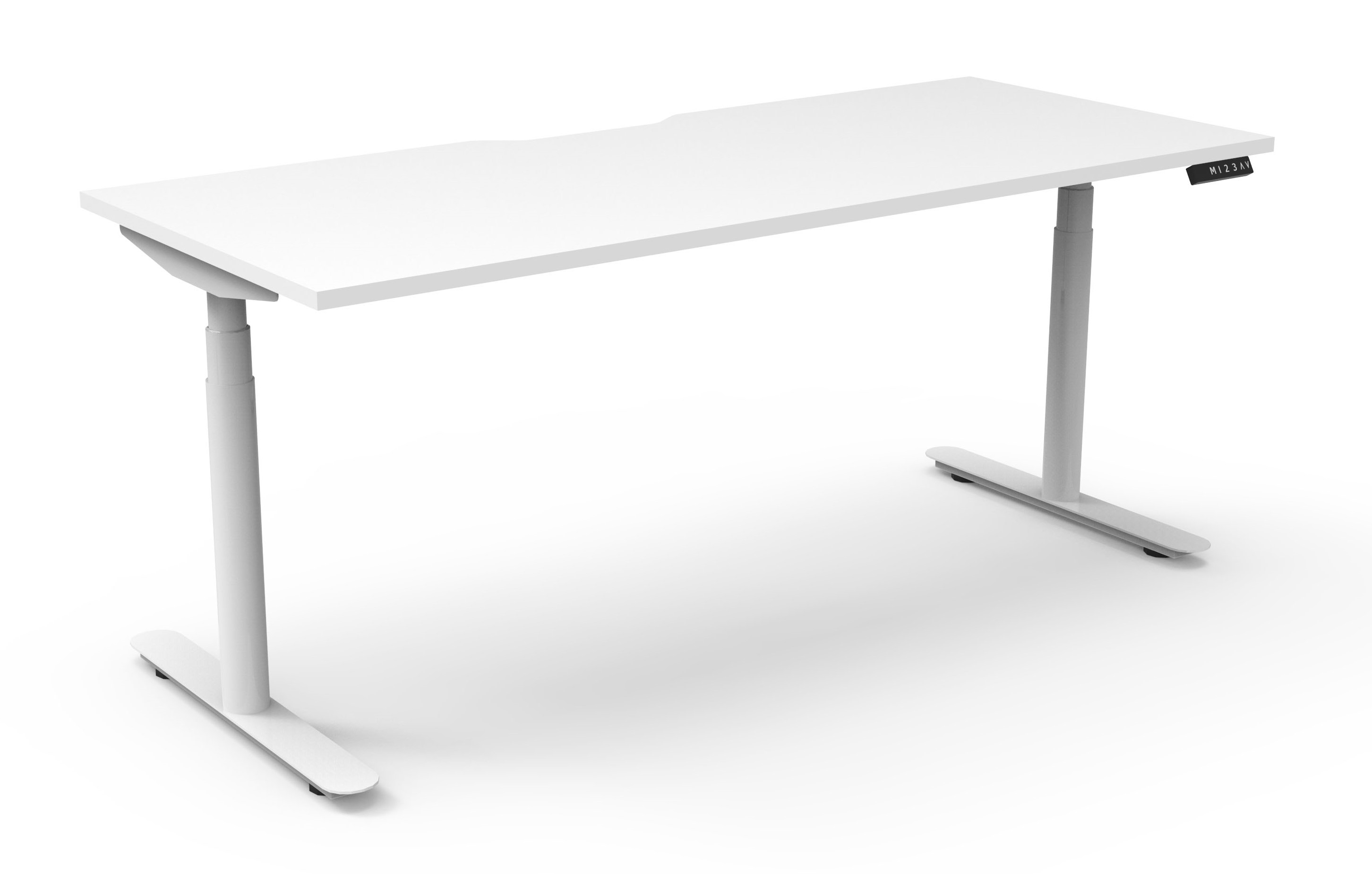 Halo+ Height Adjustable Straight Desk Range